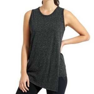 Athleta Getaway Top Charcoal Gray Sleeveless Top size Medium
